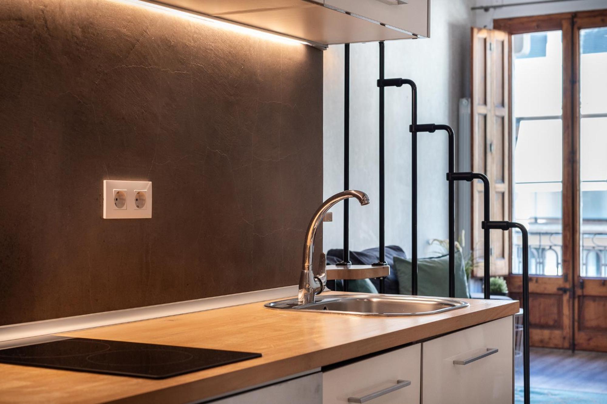 Beautiful Renovated Loft Minutes From The Beach Barcelona Exterior foto