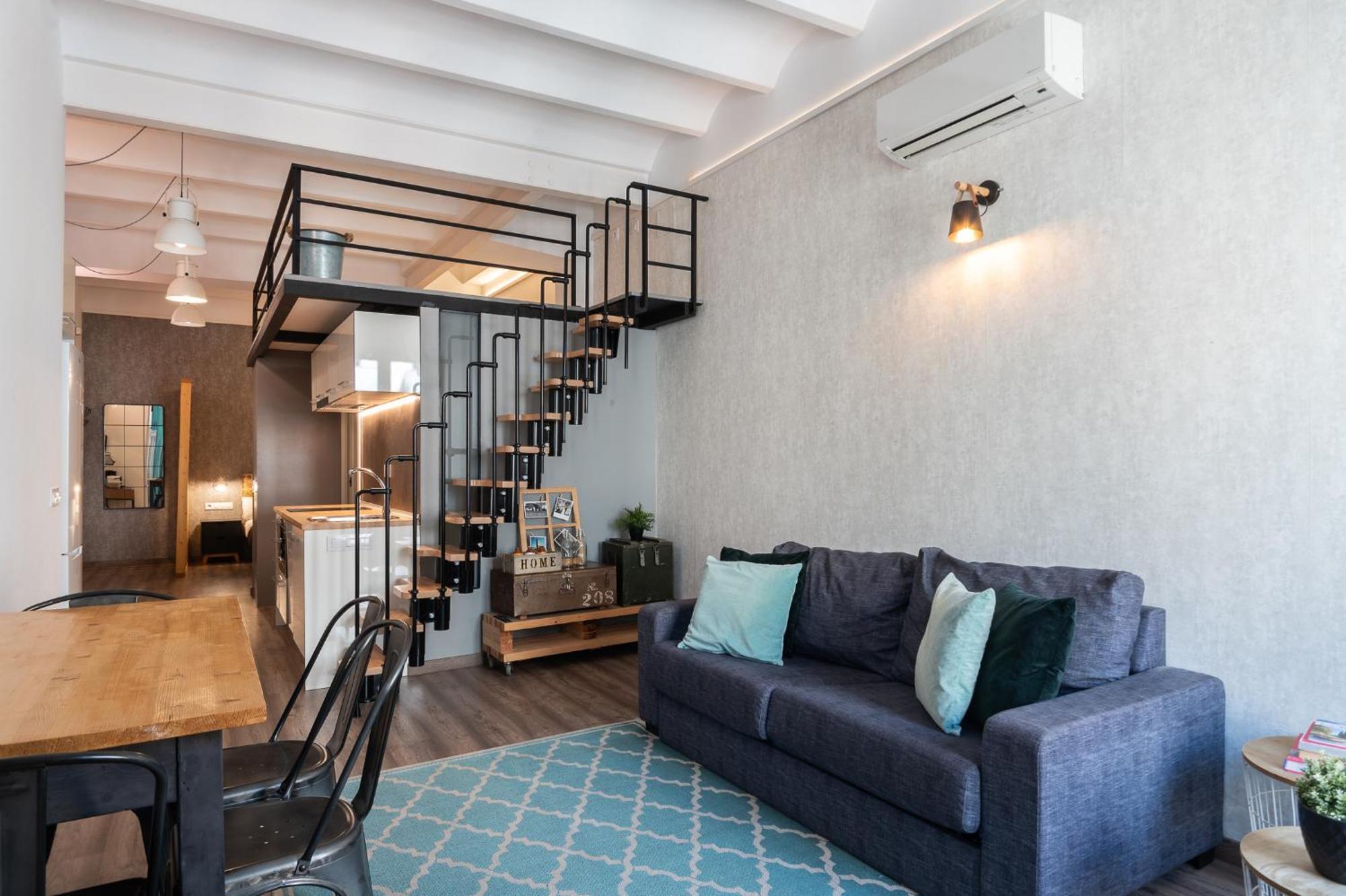 Beautiful Renovated Loft Minutes From The Beach Barcelona Exterior foto